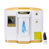 DEDAKJ 1-6L / Min double générateur d'oxygène Machine concentrateur d'oxygène purificateur d'air avec fonction nébuliseur pour bureau de voiture à domicile utilisant