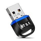 Adattatore wireless USB bluetooth 5.1 per computer, dongle USB bluetooth, adattatore USB bluetooth per PC, ricevitore trasmittente bluetooth