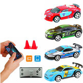 1/58 2.4G 4CH Elektrische Mini RC auto met app bediend Radio Afstandsbediening Mini Race Speelgoed Model
