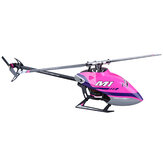 OMPHOBBY M1 290mm 6CH 3D Flybarless Dual Brushless Direct-Drive Motor RC Helicopter BNF with Adjustable Flight Controller Συμβατό με FUTABA S-FHSS