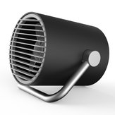 Creater Mini Desktop USB Fan Tragbarer Fan Natur Wind Minimalistisches Design Schwarz Weiß Rosa Stil