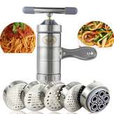 Noodle Maker Manual Press Machine Pasta Spaghetti Fruit Juicer Stainless Steel