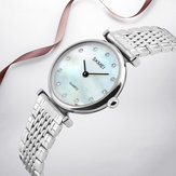 SKMEI 1223ラインストーン防水レディース腕時計