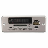 Inalámbrico LED Coche kit Decodificador de Audio MP3 FM Radio USB TF SD MMC Tarjeta 5V + Control remoto
