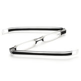 Herren Unisex 360 ​​Grad drehbare faltbare Lesebrille Leicht zusammenklappbare Alterssichtigkeitsbrille