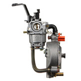Dubbele brandstofcarburateur voor GX160 168F waterpomp generator motor