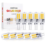 10 PCS 3W AC/DC12V G4 LED Bulb Bi-Pin LED Light Bulbs 3000K 10W 20W G4 Halogen Bulb