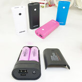 Bakeey DIY Protable USB Power Bank Case 2 * 18650 ładowarka Power Bank Shell Kit dla iPhone XS 11Pro Mi10 Note 9S