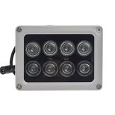 Infravörös megvilágító 8 Array IR LED éjjellátó széles látószögű IP65 vízálló CCTV biztonsági kamera számára
