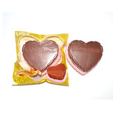 Kiibru Squishy Jumbo Chocolate Coração Bolo 12 cm Licenciado Lento Rising Embalagem Original Coleção Gift Decor