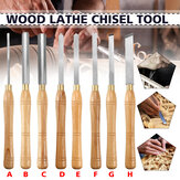 Sgorbie per tornio da legno, intaglio del legno, utensili per lavorare il legno a mano, set di strumenti