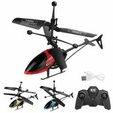 Helicóptero RC de carregamento USB mini de 2CH RTF Presente para crianças Brinquedos ao ar livre