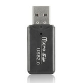 Portable Mini USB 2.0 480Mbps TF Card Reader for Computer Laptop PC