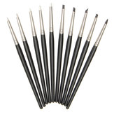 10 Pcs Soft Silicone Polymer Clay Rubber Pen Clay Sculpting Modelling Clay Crafts Tools 15CM 