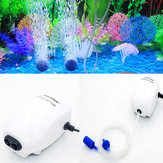 Ultra-leise Aquarium-Luftpumpe Luftkompressor Sauerstoff-Luftpumpe Einzel- und Doppelanschluss Fischbehälterpumpe