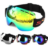 мотоцикл Goggles Anti-Fog UV Skiing Snowboard Racing Солнцезащитные очки Снежное зеркало Очки