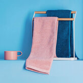 Serviette de bain et de main XIAOMI ZANJIA en coton à 100%, très absorbante, 5 couleurs disponibles