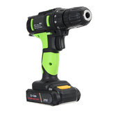 21V Li-ion Electric Screwdriver Rechargeable Power Drill With Two Batteries One Charger 30-45Nm