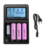 Φορτιστής μπαταρίας Astrolux® AC04 LCD Display AC / DC Smart Intelligent Universal Li-ion NiMH για φακό μπαταρίας 18650 26650 21700 AA AAA
