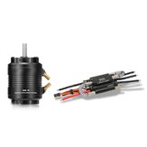 3660 3250KV Brushless Motor 90A ESC 36-S Water Cooling Jacket Combo Set for 800-900mm Rc Boat Parts
