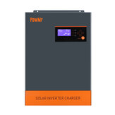 Inversor solar PowMr 5.5KW 5.5KVA MPPT 80A 500VDC Entrada PV 220VAC 48V Con función de paralelo 5500W 3 Fase Inversor solar POW-HVM5.5K-48V/POW-HVM5.5K-48V-P
