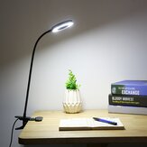 Creatieve 7W LED USB Dimbare Clip Op Werk Lezen Licht Oogzorg Bureau Tafellamp
