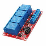 Module de relais à déclenchement de niveau à 4 canaux DC12V Module d'alimentation avec optocoupleur