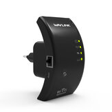 Wavlink N300 300Mbps Extensor de Alcance sem Fio 802.11n/b/g Antenas Internas de 3dbi Repetidor de Sinal Wifi sem Fio
