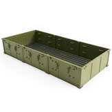 HG P801 1/12 2.4G 8X8 Rc Car Parts Army Green Alloy Container 8ASS-P0010 w/ Screws  
