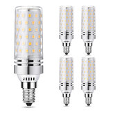 AMBOTHER 4PCS E14 16W 84 Lâmpadas de milho com LED 3000K branco quente 800LM Luz sem cintilação