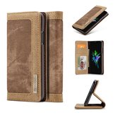 Caseme Magnetische Flip Kickstand Wallet Kaartsleuf Beschermhoes Voor iPhone XS/X