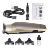 Professional LCD Electric Fast Rechargeable Hair Trimmer Cordless Clipper Shaver