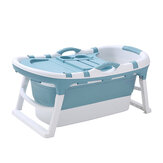 Folding Bathtub Bath Barrel Soaking Tub Large Capacity For Baby Child Adult
