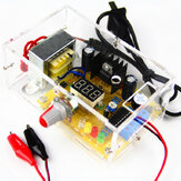 LM317 Adjustable Regulated Power Supply Board Kit DIY Production Power Supply Training Kit