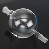 Frasco de bola de depósito de solvente de vidrio de cromatografía líquida presurizada de 1000 ml 24/40 con laboratorio de conexión a tierra
