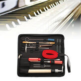 13Pcs Professional Piano Tuning Maintenance Инструмент Наборы Гаечный ключ Hammer Отвертка с Чехол US