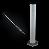 250ML Plastic Home Brew Wine Alcohol Measuring Graduated Cylinder Multifunction Bar Tool