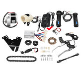 24V 250W Motorized Electric Bike Motor Controller With Charger E-Bike Scooter Conversion Kit