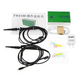 TWF100 bluetooth oscilloscoop Android 4.0 met 2CH USB Digitale Mini-oscilloscoop ondersteuning voor PC / Mobiele telefoon / PAD TWF100