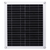 Kit de panel solar portátil de 20W con doble USB y panel solar de células de silicio policristalino