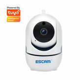 Alarm Tespit 6 adet IR LED'li Kırmızı Gece Görüşlü Tuya ESCAM TY005 HD 1080P WIFI Sarsıntı IP Kamerası