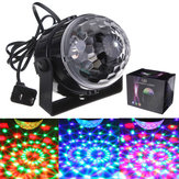 Luz de palco de efeito de bola de cristal mágica RGB LED Mini de 5W para festas de Natal em discotecas e clubes