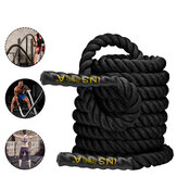38mm x 9m/12m/15m Battle Rope Exercise Training Rope 30ft Lengte Workout Rope Fitness Krachttraining Home Gym Outdoor Cardio Workout.