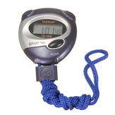 Digitale Handheld Sport Stopwatch Stopwatch Time Clock Alarm Teller Timer Blauw