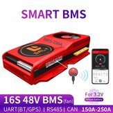 DALY BMS 16S 48V 150A 200A 250A Bluetooth 485 az USB eszköz CAN NTC UART szoftverrel ellátott Li-on akkumulátorvédelemmel
