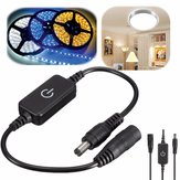 Mini Inline Touch Dimmer Controller Adapter do diod LED Strip DC 12V 4A