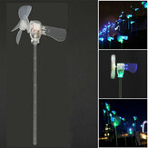 Vertical DIY Project Turbines LED Windmill Small DC Motor Wind Blades Wind Generator
