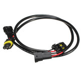 2Pcs Harness Für H11 Stecker HID Scheinwerfer Licht Nebel Lampen Stecker auf Femal Wire Kabel 