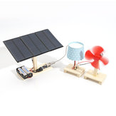 Солнечная Работает на мини-электростанциях с Лампа и вентилятором