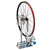 TOOPRE Kerékpár kerekező állvány Profi kiadás tárcsaindikátoros alumíniumötvözet MTB útibicikli kerekkarbantartó állvány eszköz